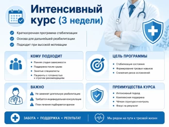 Реабилитация за 21 день в Пущино
