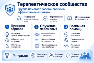 Терапевтическое сообщество в Пущино